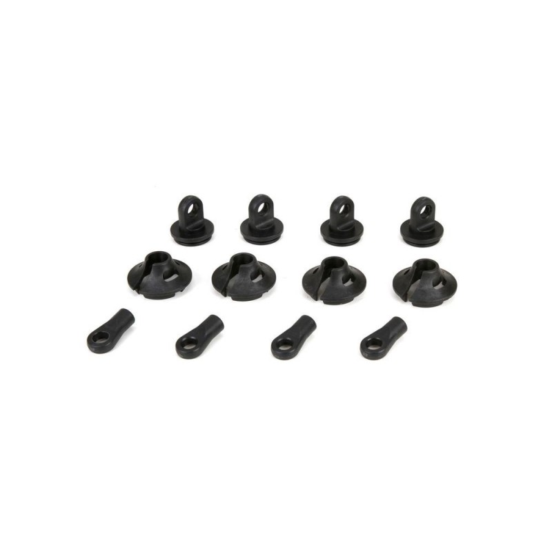 LOSI - 1/5 4WD - Shock absorbers and clips (2)