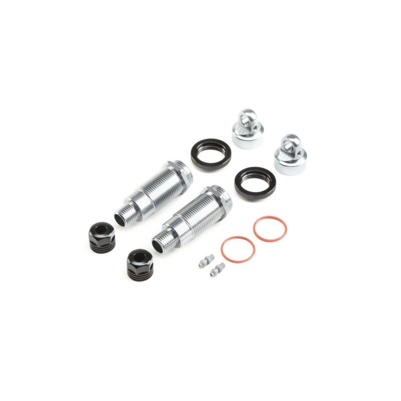 LOSI - Set corpo ammortizzatore e collare, anteriore (2): SuperRockRey