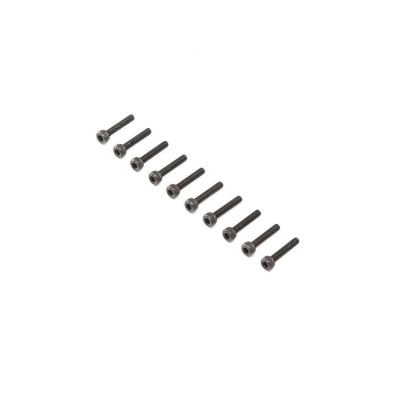 LOSI - Cap Head Screws, Stl, BO, M3 x 16mm (10)