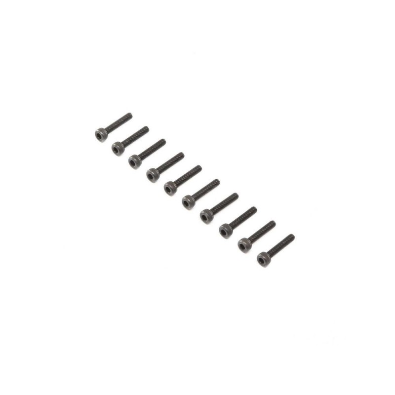 LOSI - Tornillos de cabeza cilíndrica, Stl, BO, M3 x 16mm (10)