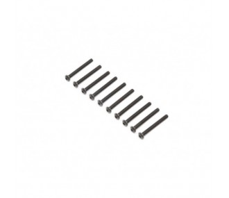 LOSI - Button Head Screws, Stl, BO, M4 x 35mm (10)