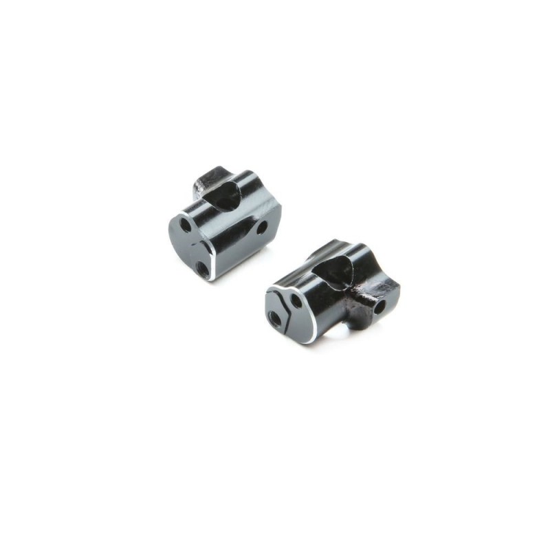 LOSI - Taco de rueda, 0 grados, I/D, aluminio: Mini-T 2.0