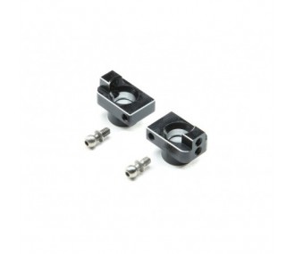 LOSI - Hub Set, Rear, Aluminum: Mini-T 2.0