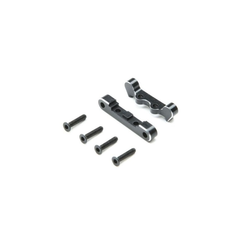 LOSI - Rear Pivot Block Set, Aluminum: Mini-T 2.0