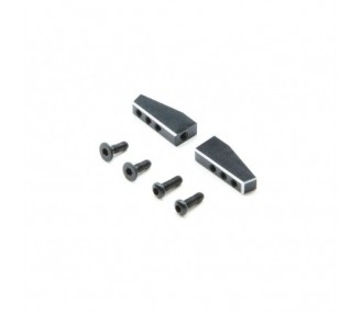 LOSI - Juego de soportes para servo, aluminio: Mini-T 2.0