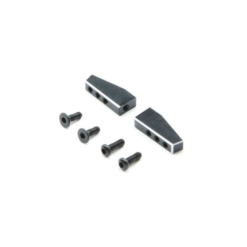 LOSI - Juego de soportes para servo, aluminio: Mini-T 2.0