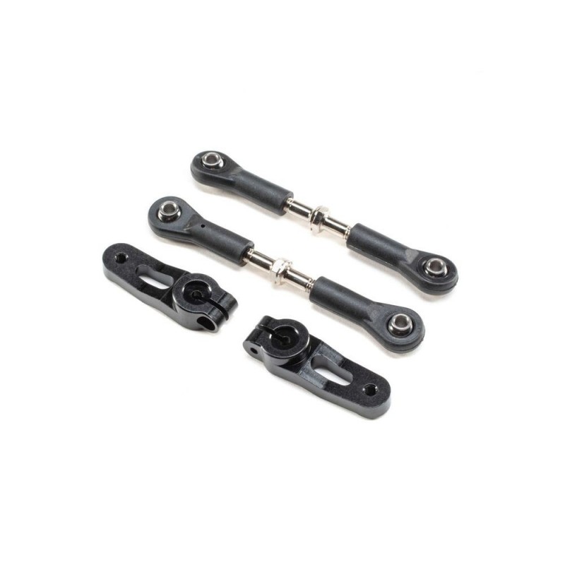 LOSI - Dual Servo Steering Links (2): DBXL-E 2.0