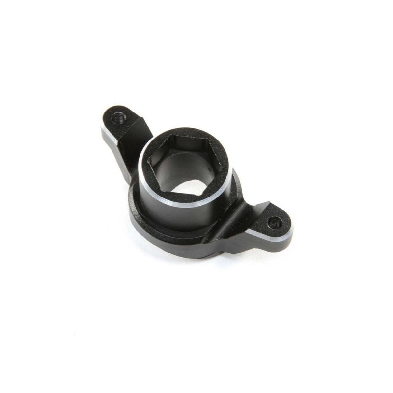 LOSI - Servo Saver Top, Aluminio, Negro: DBXL-E 2.0