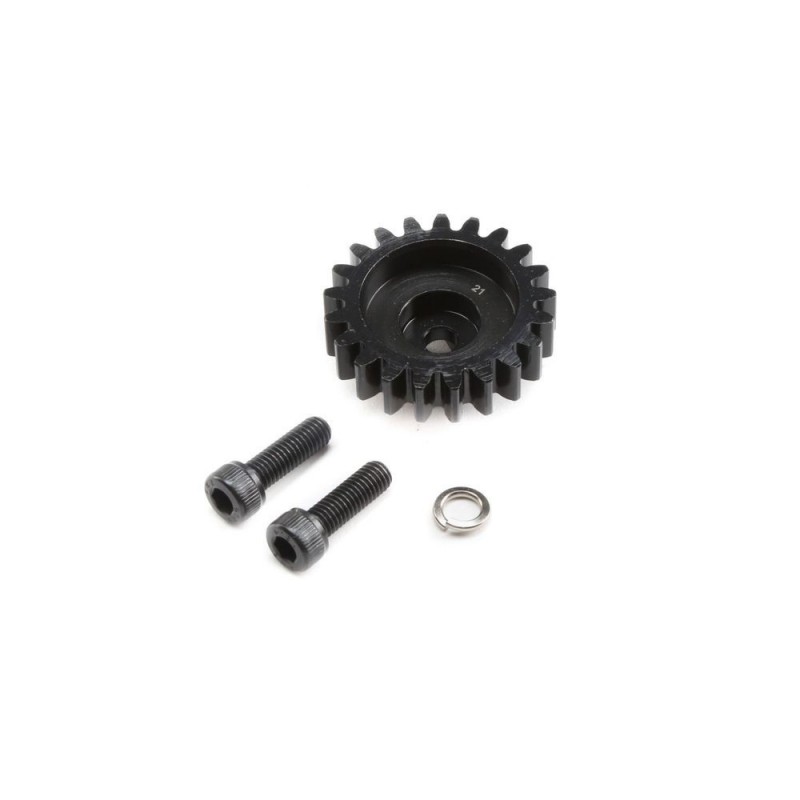 LOSI - 21T Pinion Gear, 1.5M & Hardware: 5ive-T 2.0