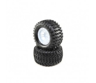 LOSI - Pneumatici, montati (2): TENACITY Monster Truck