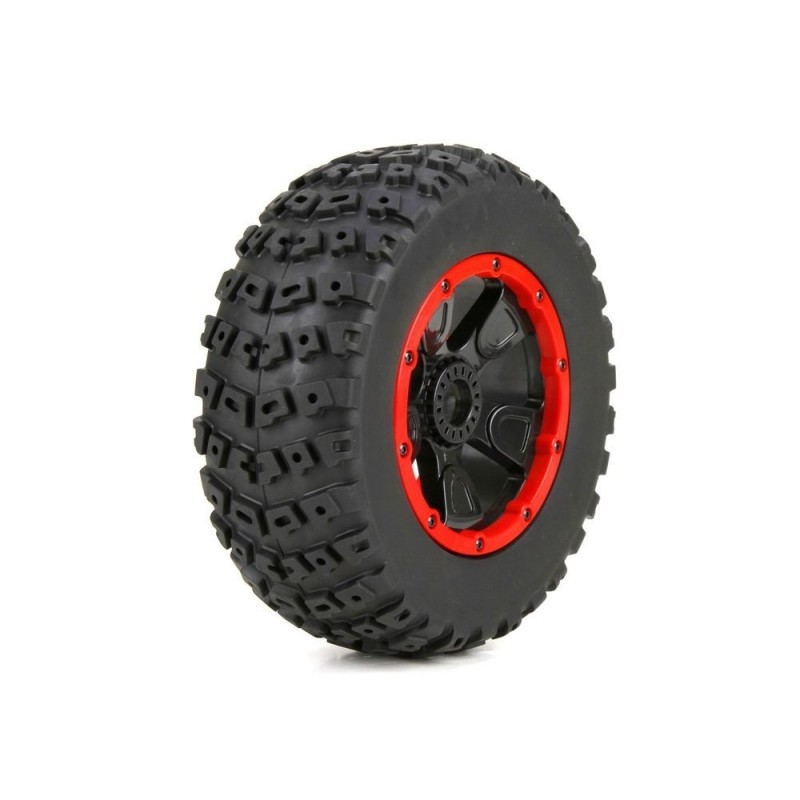 LOSI - 1/5 4WD - Tire mounted on rim (l and r ) The pair