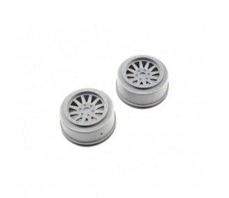 LOSI - Wheels, Silver (2): Super Baja Rey