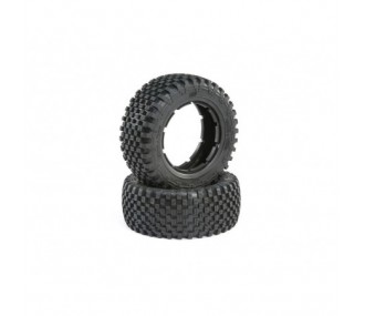 LOSI - Tire Set, Firm (2):  5ive-T 2.0