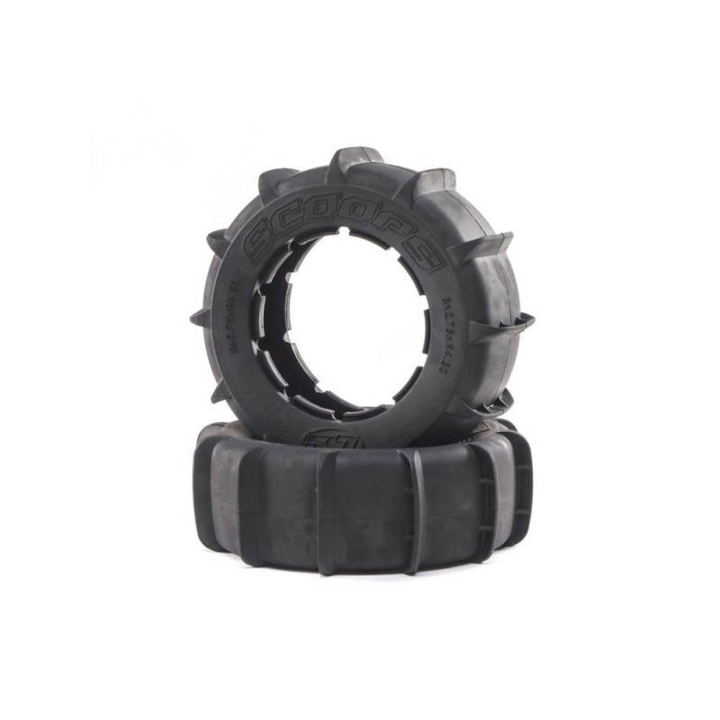 LOSI - Scoops Paddle Tire (2): DBXL-E 2.0