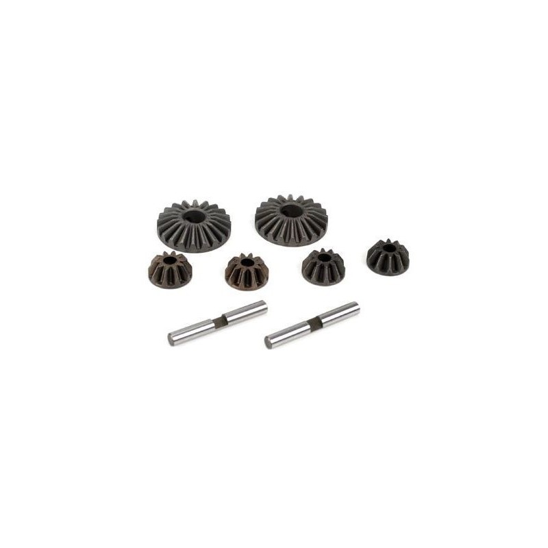 LOSI - Sprocket & Diff Shafts : 8B,8T