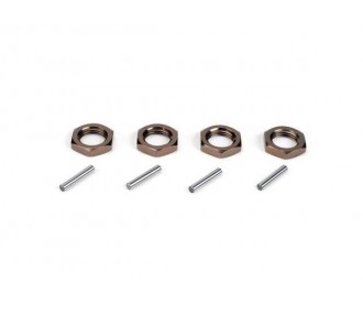 LOSI - Rim Nuts & Pins (4ea): 8B,8T