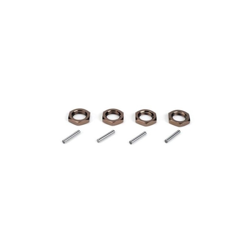 LOSI - Rim Nuts & Pins (4ea): 8B,8T
