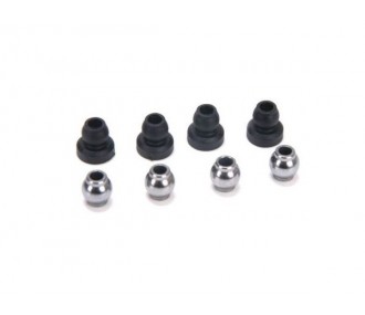 LOSI - Shock Absorber Balls & Seals (4):CCR