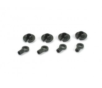 LOSI - Shock absorber cups and ball joints (4)