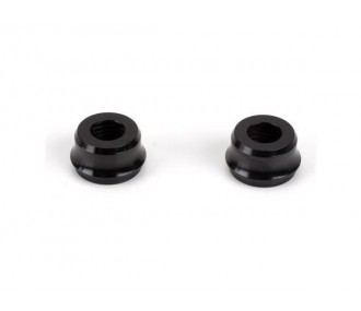 LOSI - 15mm Amortisseur bouchons Bas (Pr): 8B 8T