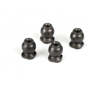 LOSI - 8.8mm Suspensionsperlen geflanscht: 8B,8T