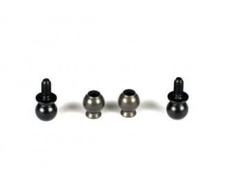 LOSI - 6.8mm Header Balls: 8B,8T