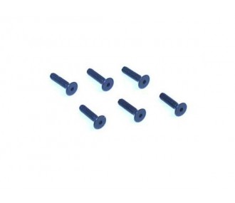 LOSI - 4-40 x 1/2 FH Screws (6)