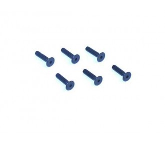 LOSI - Tornillos 4-40 x 1/2 FH (6)