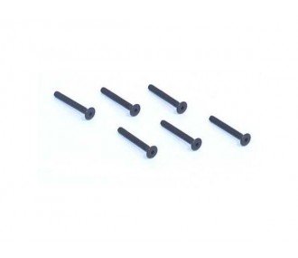 LOSI - Vite a testa piatta, 4-40 x 7/8