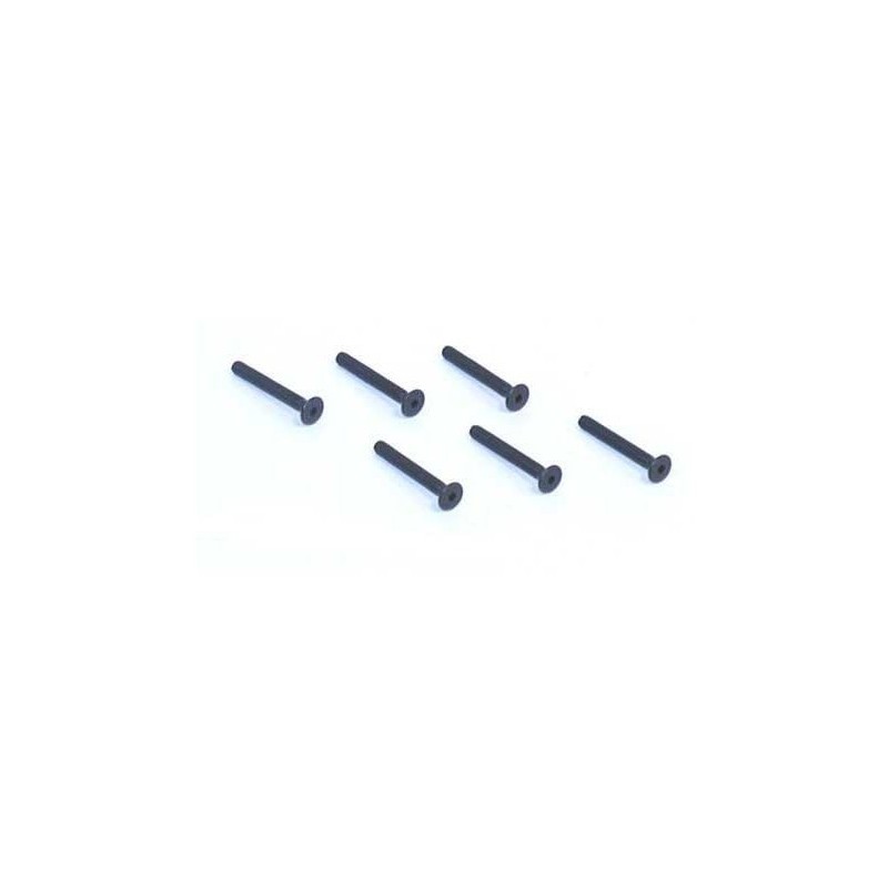 LOSI - Vis tête plate,4-40 x 7/8