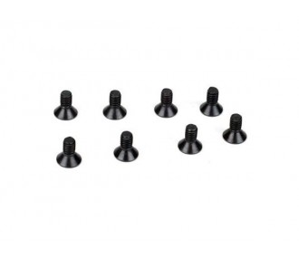 LOSI - 8-32 x 3/8 FH Schraube (8)