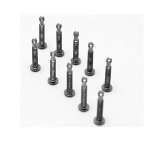 LOSI - 5-40 x 20mm Round head screws (10)