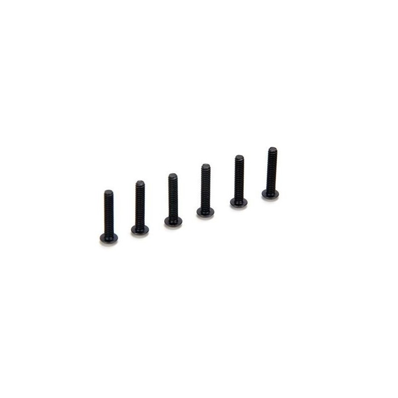 LOSI - Tornillo de cabeza plana 4-40 x 5/8 (6)