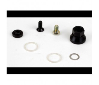 LOSI - Bell nut & screws, 4 feeders: 8B, 8T