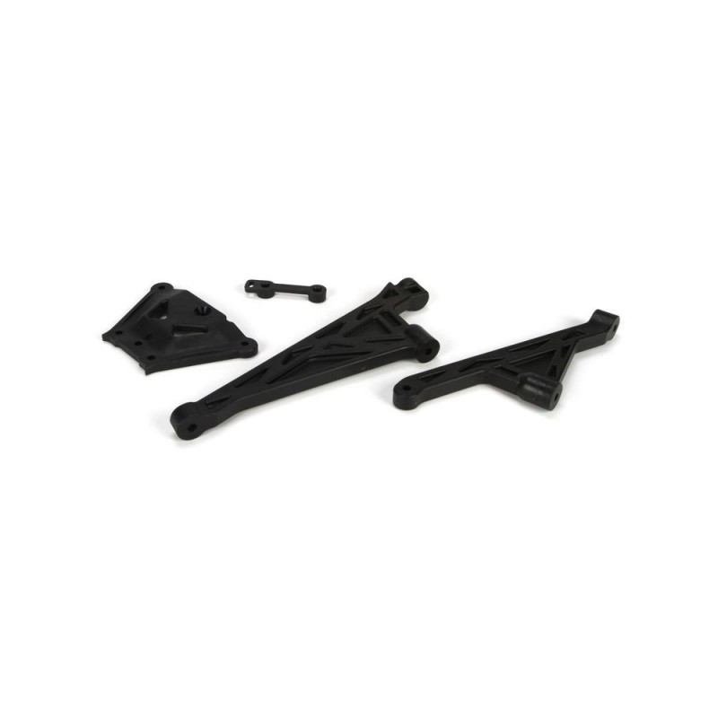 LOSI - 5ive-T -Set of front and rear frame reinforcements and spacers