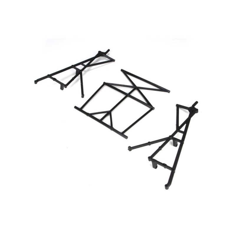 LOSI - 5ive-T - Set roll bar posteriore superiore e laterale