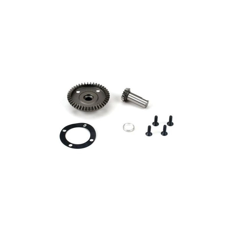 LOSI - LST/LST2/AFT/MGB -Couronne de diff av./arr.& pignon