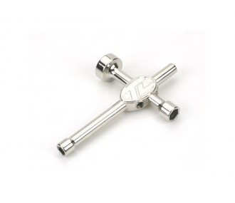 LOSI - LST2/AFT/MGB -Steel cross key (17mm/10mm/8mm/1/4)