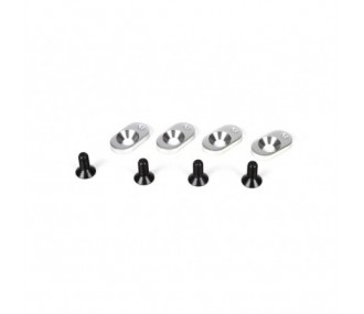 LOSI - 5ive-T - Insertos de soporte de motor 19T (4)