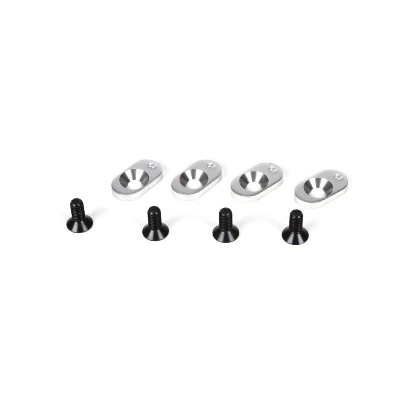 LOSI - 5ive-T -Inserts de support moteur 19T (4)