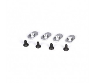 LOSI - 5ive-T - Insertos de soporte de motor 20T (4)