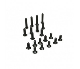 LOSI - 5ive-T - M6 countersunk and pan head screw set (20)