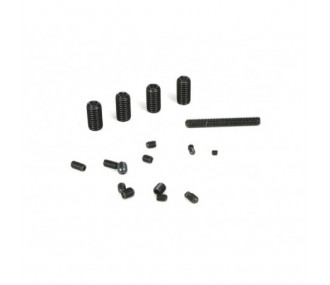 LOSI - 5ive-T -Assortment von Schrauben M3,M4,M5 und M8 (19)