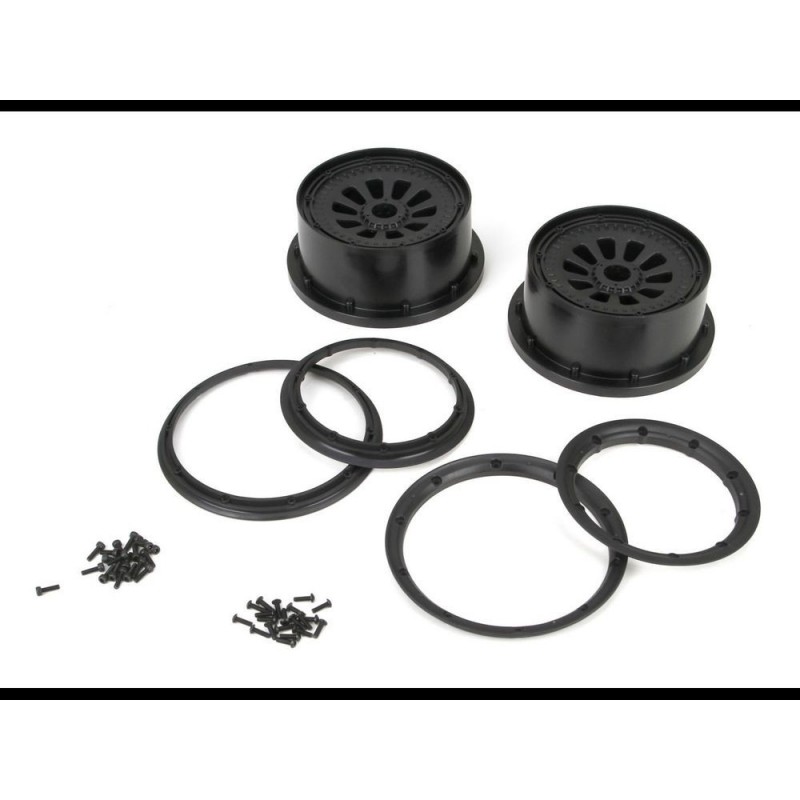 LOSI - 5T - Rim with black beadlock rings (2)