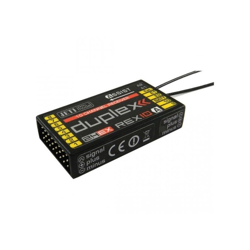 REX 10 ASSIST Duplex 2.4EX JETI receiver