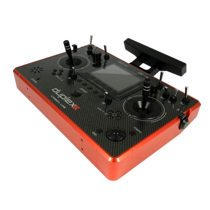 Jeti DC-16 G2 Carbon Line Red Multimode 2.4Ghz + R10