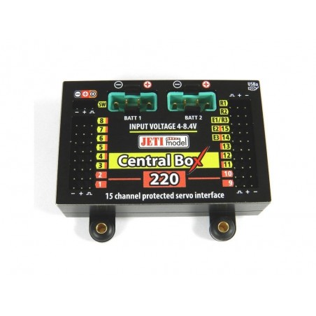 Boxes (Powerbox, Emcotec, Jeti, ...) - Central Box 220 Duplex 2.4EX ...