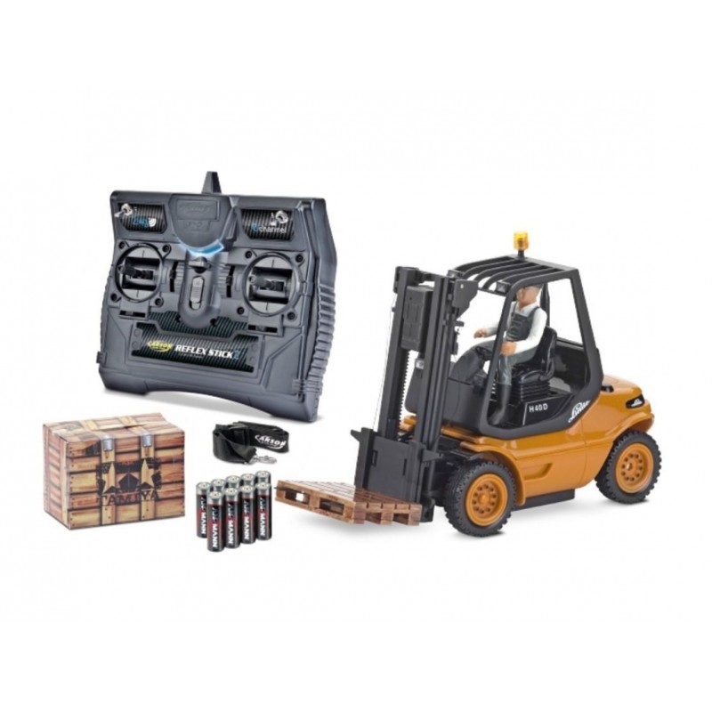 H40D Linde orange forklift 1/14th CARSON