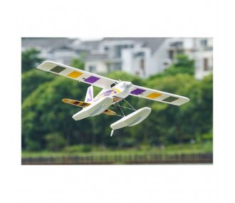 FMS Trainer Super EZ V4 aircraft with PNP floats + Reflex gyro approx.1.22m