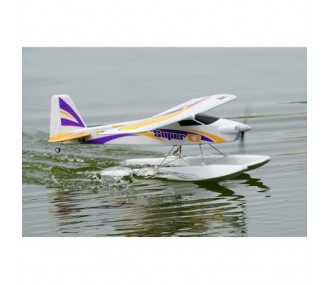 FMS Trainer Super EZ V4 aircraft with floats + Reflex RTF Mode 2 gyro approx.1.22m